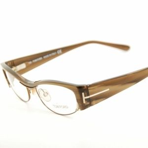 Tom Ford Optical Frame Khaki/Brass NWT